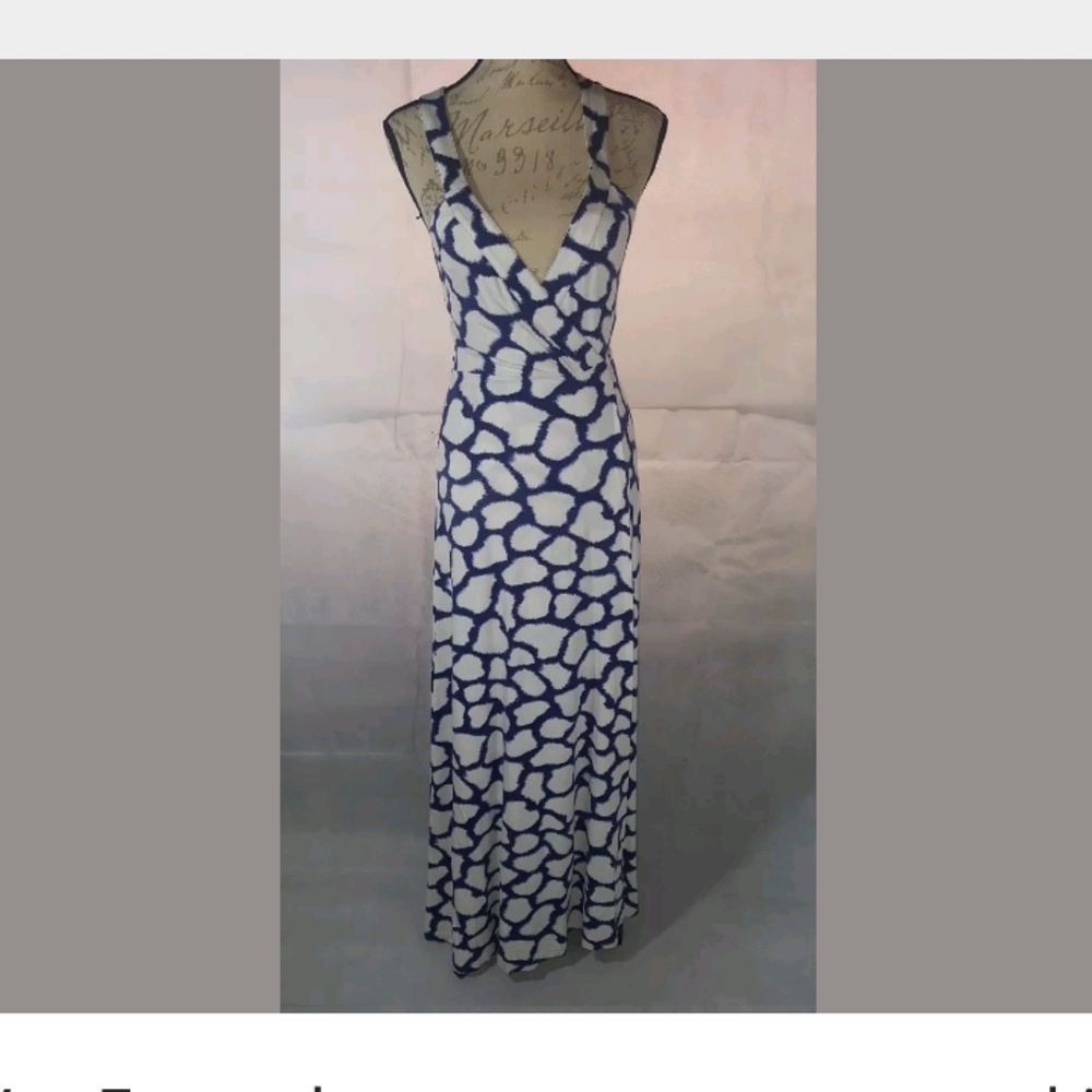 Diane Von Furstenberg samson wrap maxi dress